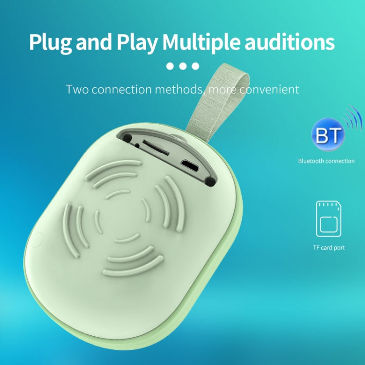 AFK BT-513 TWS Mini Portable RGB Light Bluetooth Speaker 3D Sound Effect Waterproof Bluetooth Audio(Light Blue) - Mini Speaker by AFK | Online Shopping South Africa | PMC Jewellery