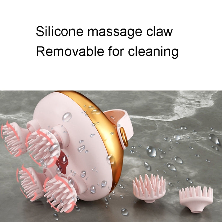 MAH02 Smart Head Massage Wireless Kneading Massager(Gold) - Massage & Relaxation by PMC TechLife | Online Shopping South Africa | PMC TechLife