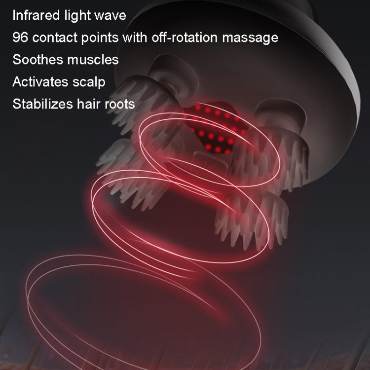 MAH02 Smart Head Massage Wireless Kneading Massager(Gold) - Massage & Relaxation by PMC TechLife | Online Shopping South Africa | PMC TechLife