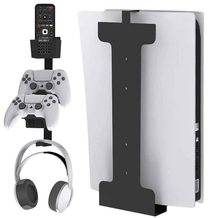 For PS5 Game Console Universal Wall Hanging Frame, Style: With Headset Handle Bracket - Holder by PMC Jewellery | Online Shopping South Africa | PMC Jewellery