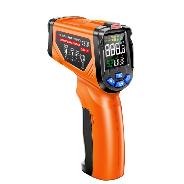 ANENG TH06 Oil Temperature High Precision Thermometer Laser Baking Infrared Water Thermometer(Orange) - free shipping - PMC TechLife - Order now!