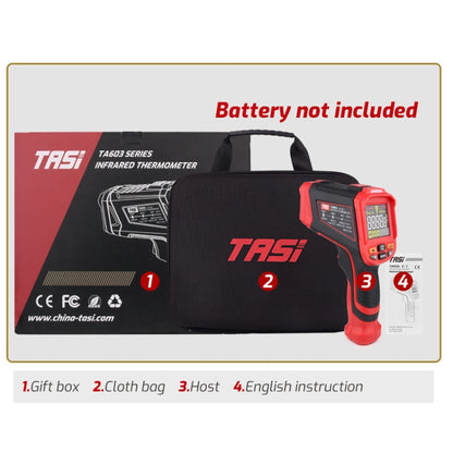 TASI TA603E -32-2200 degrees Celsius Color Screen Infrared Thermometer Industrial Electronic Thermometer - Thermostat & Thermometer by TASI | Online Shopping South Africa | PMC Jewellery | Buy Now Pay Later Mobicred