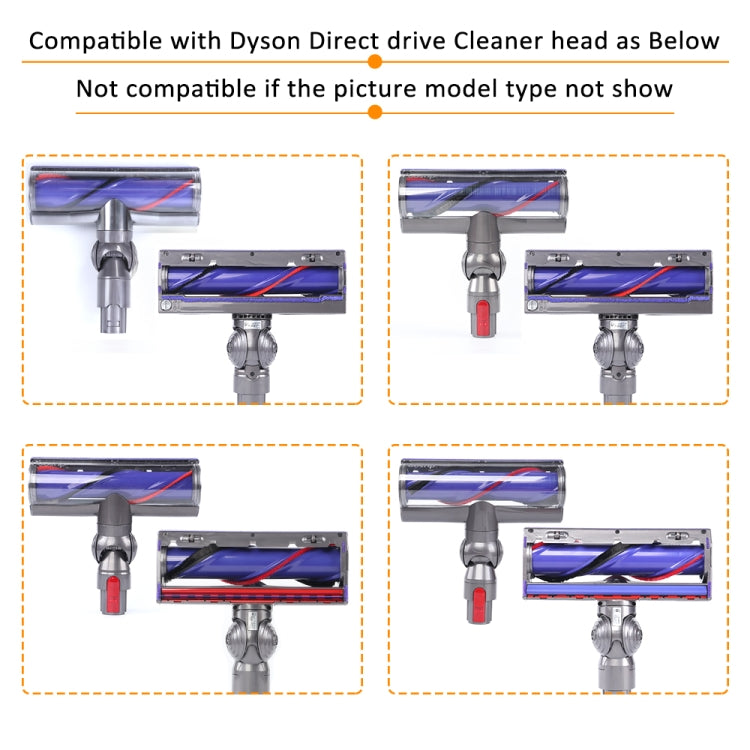 For Dyson V6 V7 V8 V10 V11 V12 Vacuum Cleaner V-Ball Wheels of Direct Drive Cleaner Head - Dyson Accessories by PMC Jewellery | Online Shopping South Africa | PMC Jewellery