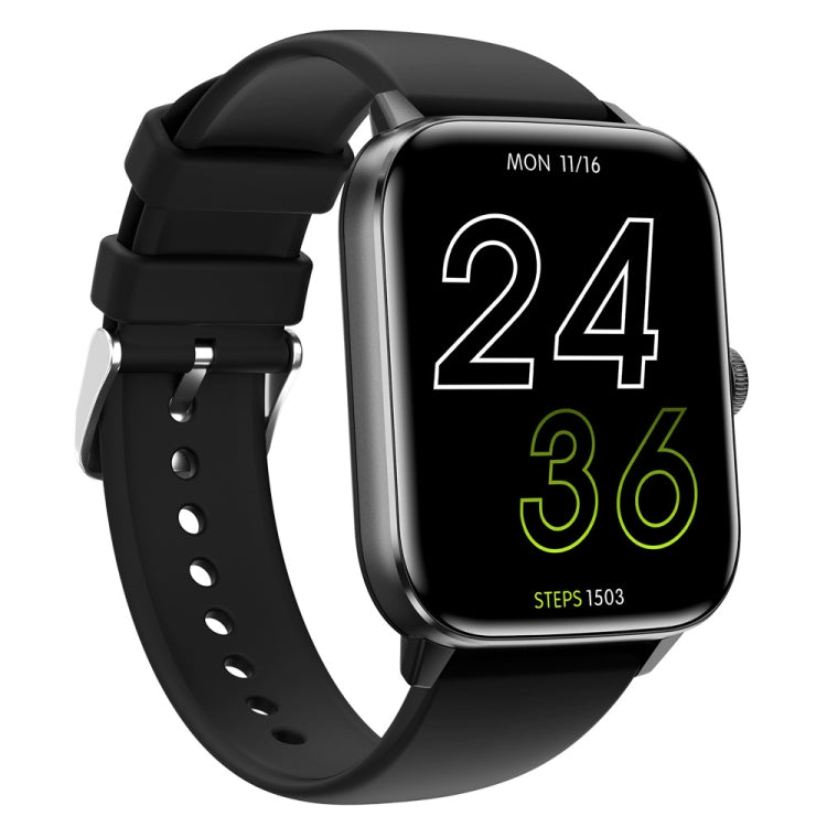 Aluminum Voice Assistant Music Blood Glucose Watch(Black) - Smart Watches by PMC TechLife | Online Shopping South Africa | PMC TechLife | Buy Now Pay Later Mobicred