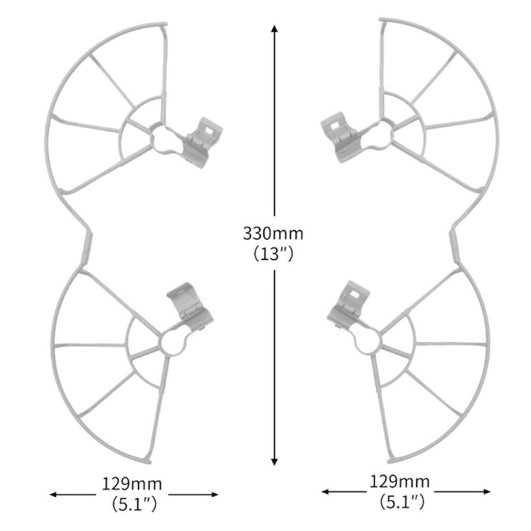 For DJI MINI 3 Pro Propeller Blades Anti Collision Protection Ring - Others by PMC Jewellery | Online Shopping South Africa | PMC Jewellery