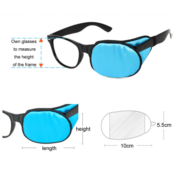 Children Silk Blackout Monocular Strabismus Training Corrective Eye Mask, Color: Sky Blue - Glasses Accessories by PMC Jewellery | Online Shopping South Africa | PMC Jewellery