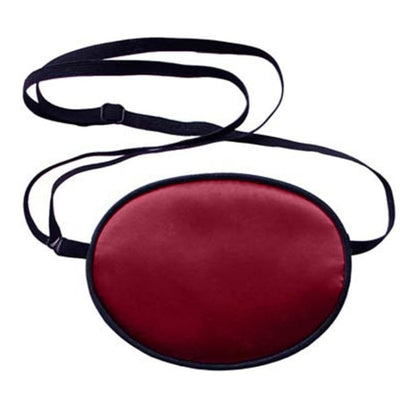 Children Silk Blackout Eye Mask Strabismus Correction Covering Eye Patch(Jujube Red) - Glasses Accessories by PMC Jewellery | Online Shopping South Africa | PMC Jewellery