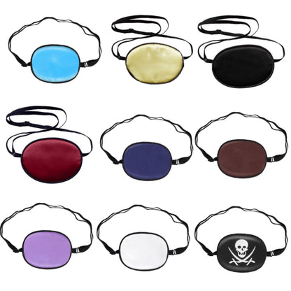 Children Silk Blackout Eye Mask Strabismus Correction Covering Eye Patch(Jujube Red) - Glasses Accessories by PMC Jewellery | Online Shopping South Africa | PMC Jewellery