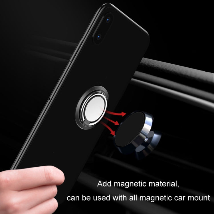 5pcs Car Magnetic Metal Ring Buckle Mobile Phone Holder(Black) - Ring Holder by PMC TechLife | Online Shopping South Africa | PMC TechLife