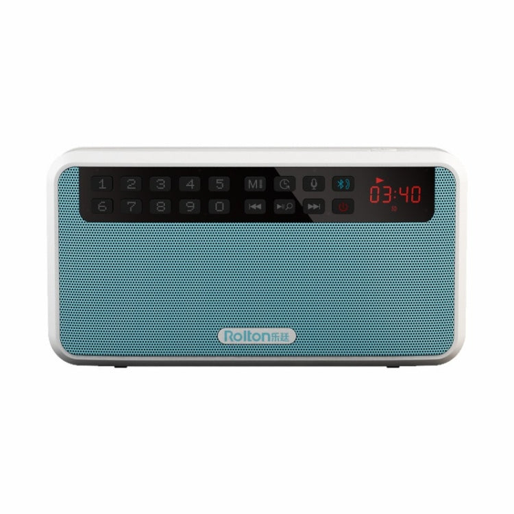 Rolton E500 Bluetooth Speaker 2.1-Channel Built-In Microphone Supports FM Radio(Blue) - Mini Speaker by Rolton | Online Shopping South Africa | PMC Jewellery