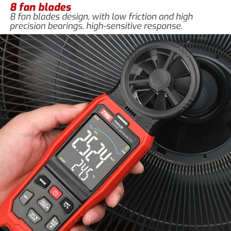 TASI TA642C Portable Digital Wind Speed Meter Air Volume Tester - free shipping - PMC TechLife - Order now!