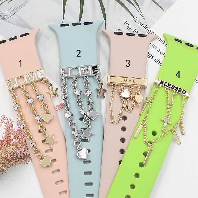 Watch Silicone Watch Band Decoration Ring Diamond Series Decoration Buckle(1) - free shipping - PMC TechLife - Order now!