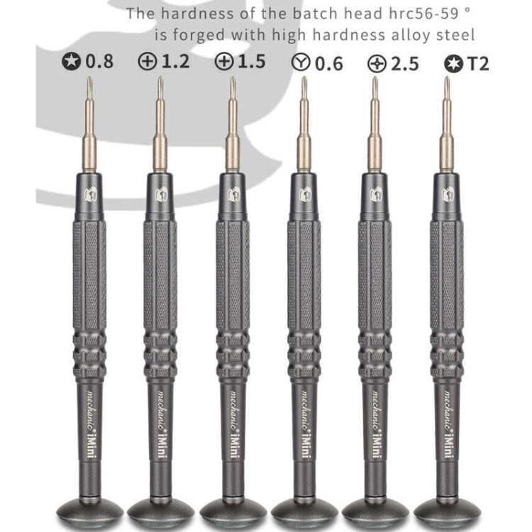 MECHANIC iMini Series Mobile Phone Repair Glasses Screw Batch Clock Tool, Series: Phillips 1.5 - Screwdriver by MECHANIC | Online Shopping South Africa | PMC Jewellery