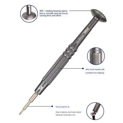 MECHANIC iMini Series Mobile Phone Repair Glasses Screw Batch Clock Tool, Series: T2 - Screwdriver by MECHANIC | Online Shopping South Africa | PMC Jewellery