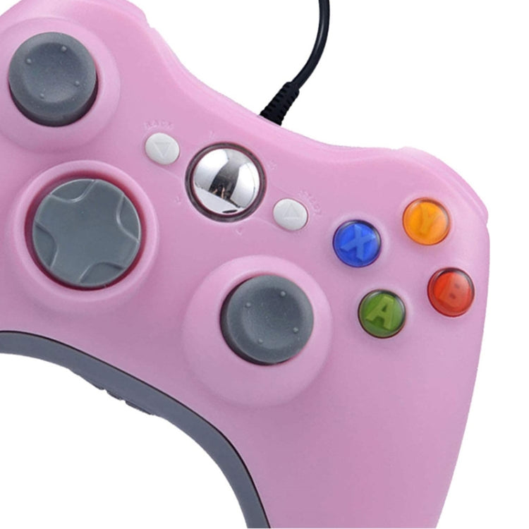 For XBOX 360 Console And PC USB Dual Vibration Wired Gamepad(Blue) - Gamepad by PMC TechLife | Online Shopping South Africa | PMC TechLife