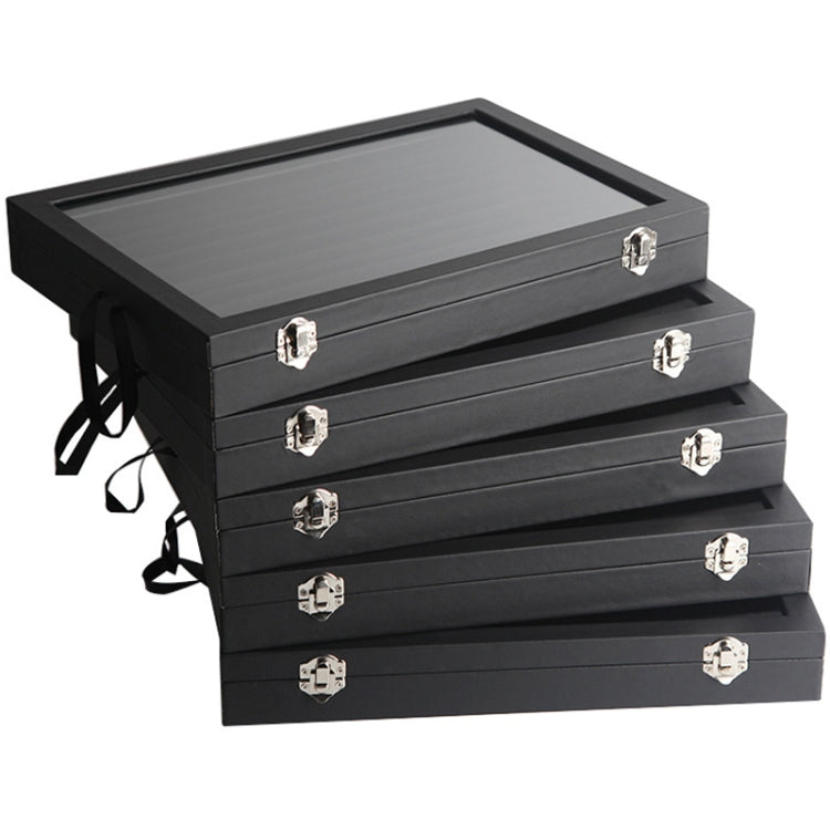 Jewelry Accessories Storage Box Jewelry Case Transparent Ring Bracelet Display Case, Color: Earrings Box - Jewelry Storages by PMC Jewellery | Online Shopping South Africa | PMC Jewellery