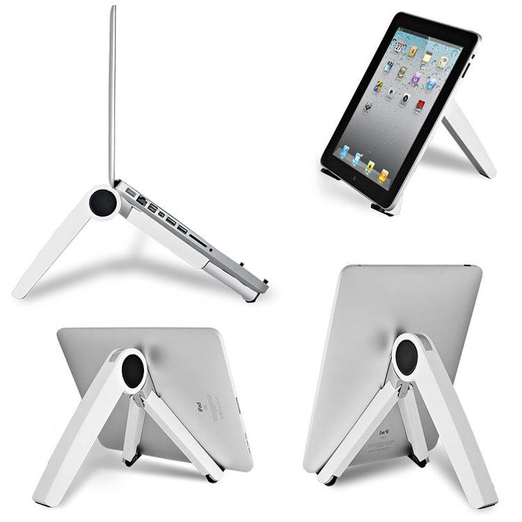 Tablet PC Laptop Desktop Bracket Cooling Triangle Bracket(Black) - Laptop Stand by PMC TechLife | Online Shopping South Africa | PMC TechLife