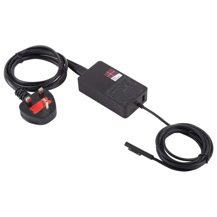 44W 15V 2.58A AC Adapter Power Supply for Microsoft Surface Pro 5 1796 / 1769, UK Plug - For Microsoft by PMC TechLife | Online Shopping South Africa | PMC TechLife