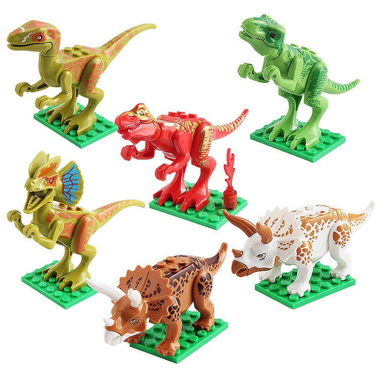 6 in 1 Intelligent Toys DIY ABS Material Building Blocks Dinosaurs, Random Style Delivery - Building Blocks by PMC Jewellery | Online Shopping South Africa | PMC Jewellery