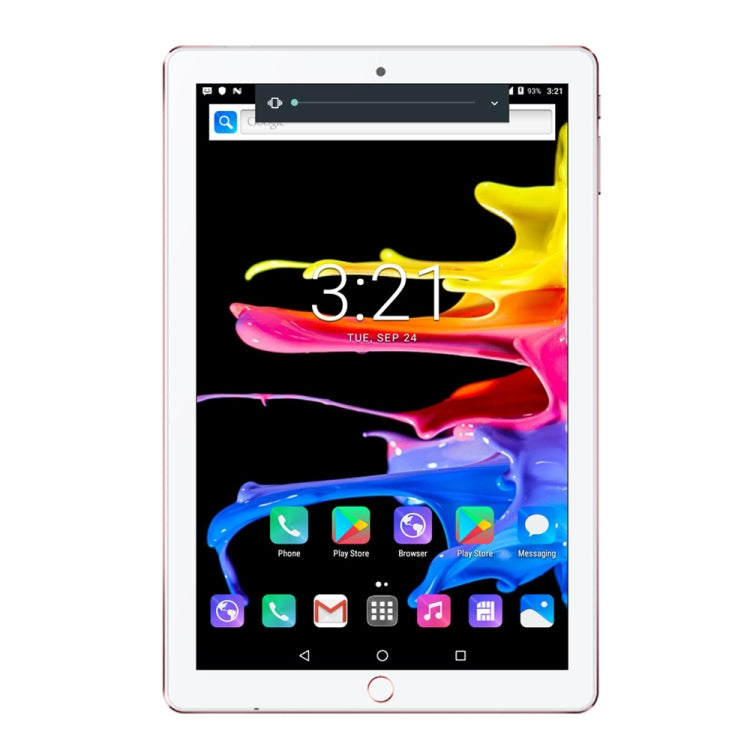 BDF P10 3G Phone Call Tablet PC, 10 inch, 2GB+32GB, Android 9.0, MTK8321 Octa Core, Support Dual SIM & Bluetooth & WiFi & GPS, EU Plug(Black) - BDF by BDF | Online Shopping South Africa | PMC Jewellery