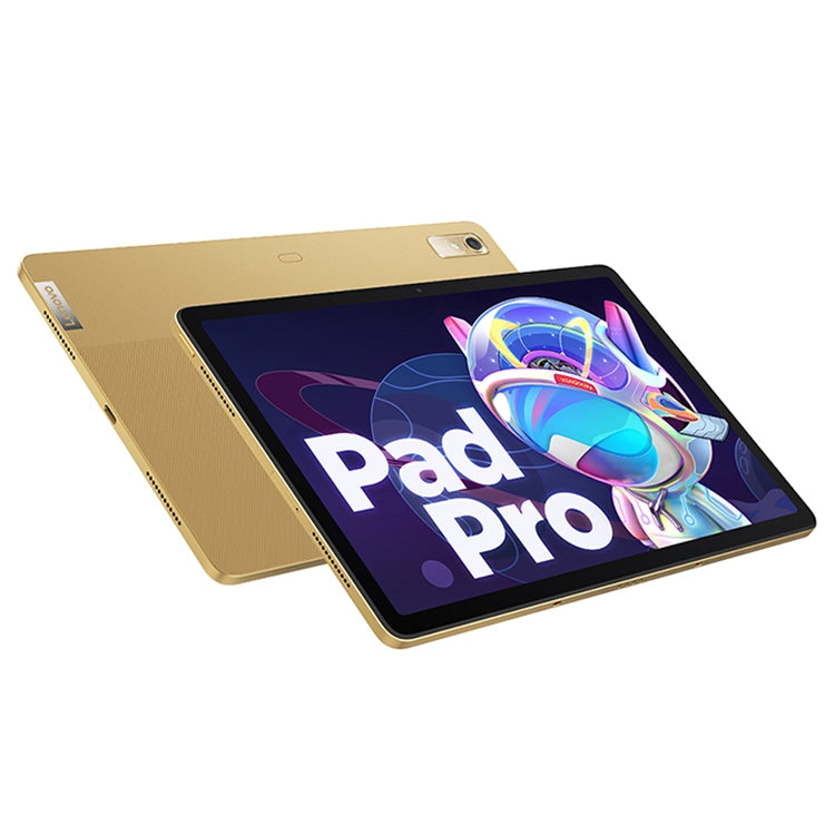 Lenovo Pad Pro 2022 WiFi Tablet, 11.2 inch,  8GB+128GB, Face Identification, Android 12, Qualcomm Snapdragon 870 Octa Core, Support Dual Band WiFi & BT(Gold) - Lenovo by Lenovo | Online Shopping South Africa | PMC Jewellery