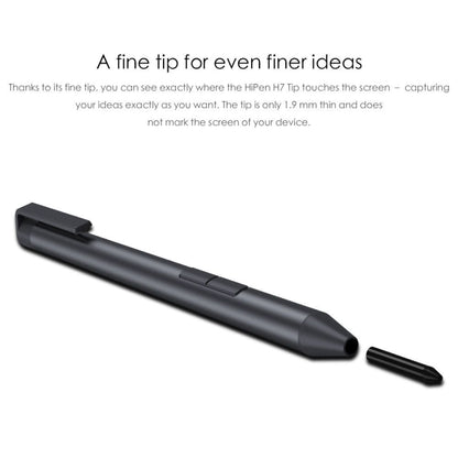 CHUWI HiPen H7 4096 Pressure Levels Sensitivity Metal Body Stylus Pen for Surpad / UBOOK X / Ubook Pro / New UBOOK / New Hi10 X / Hi10 XR / Hi10 Go (WMC0436, WMC0389, WMC0273, WMC0372, WMC0374, WMC7273, WMC0409, WMC1410)(Dark Gray) - Stylus Pen by CHUWI | Online Shopping South Africa | PMC Jewellery