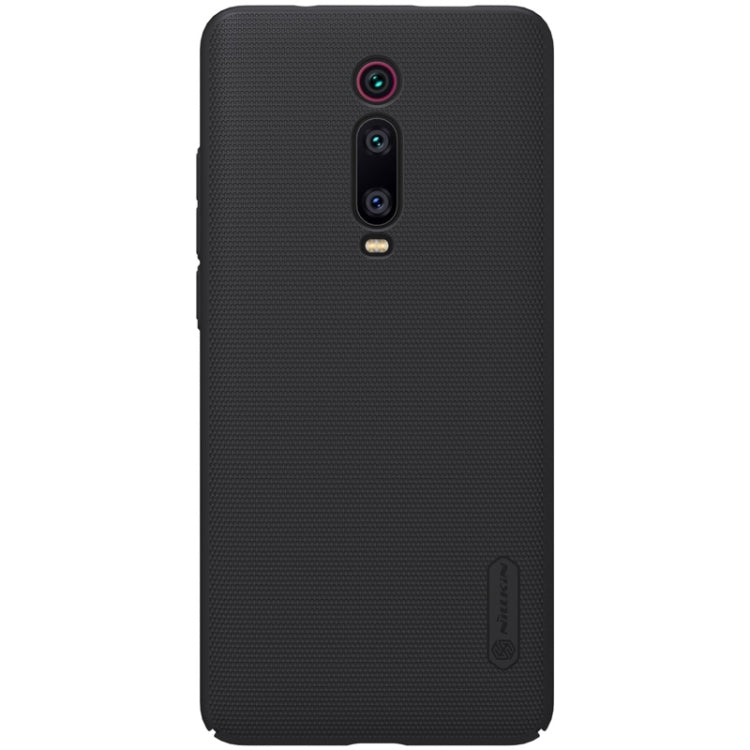 NILLKIN Frosted Shield Concave-convex Texture PC Protective Case Back Cover for Xiaomi Mi 9T & Mi 9T Pro & Redmi K20 & K20 Pro (Black) - Xiaomi Cases by NILLKIN | Online Shopping South Africa | PMC Jewellery